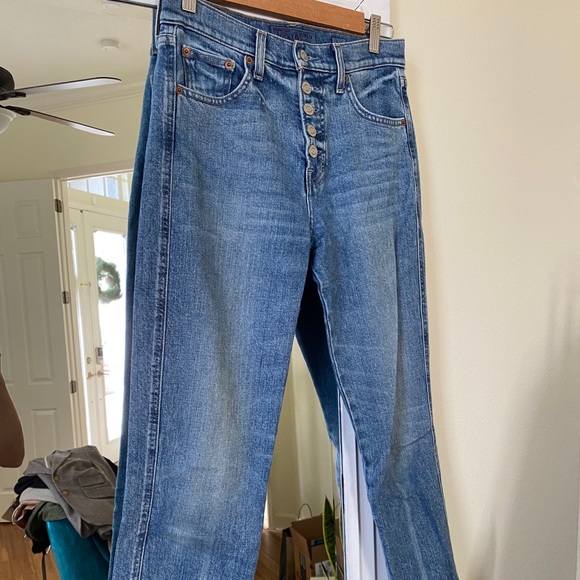 Lucky Brand Mid Rise Authentic Crop Jean - Picture 2 of 4